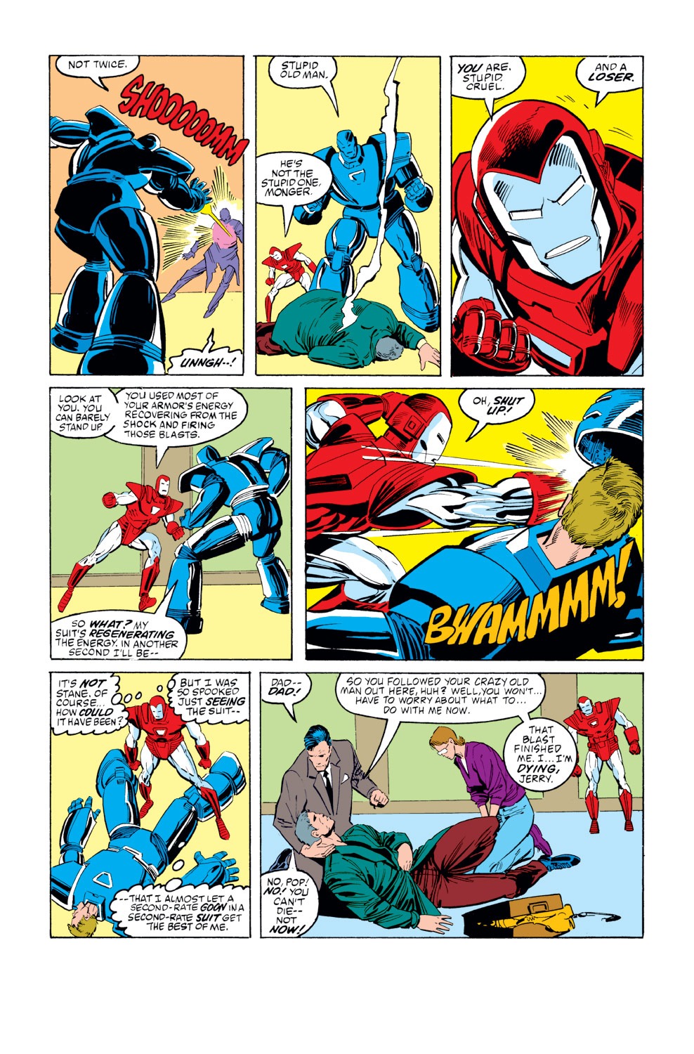 Read online Iron Man (1968) comic -  Issue #212 - 21
