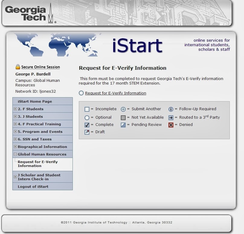 The Global Buzz Tech's EVerify Number