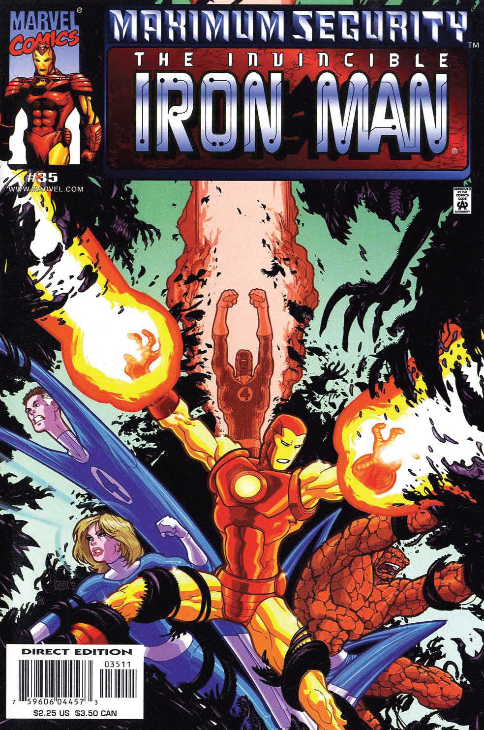 Iron Man (1998) issue 35 - Page 1