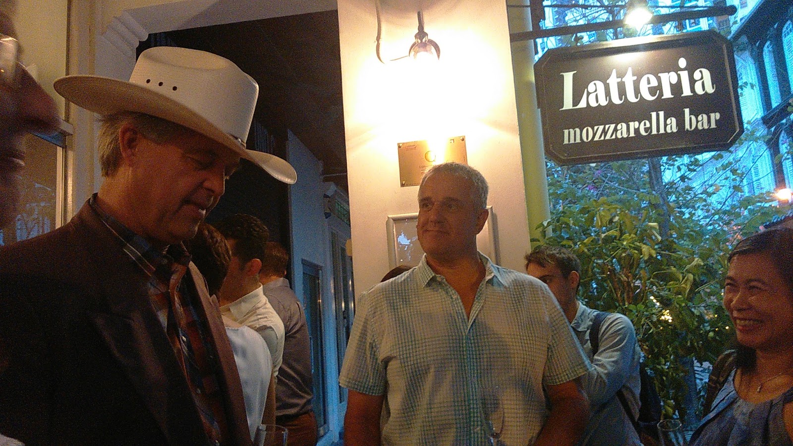 Travel with Angela Lansbury Latteria mozzarella bar, my latest