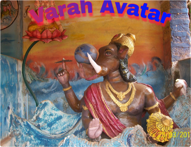24 Avatars vishnu.