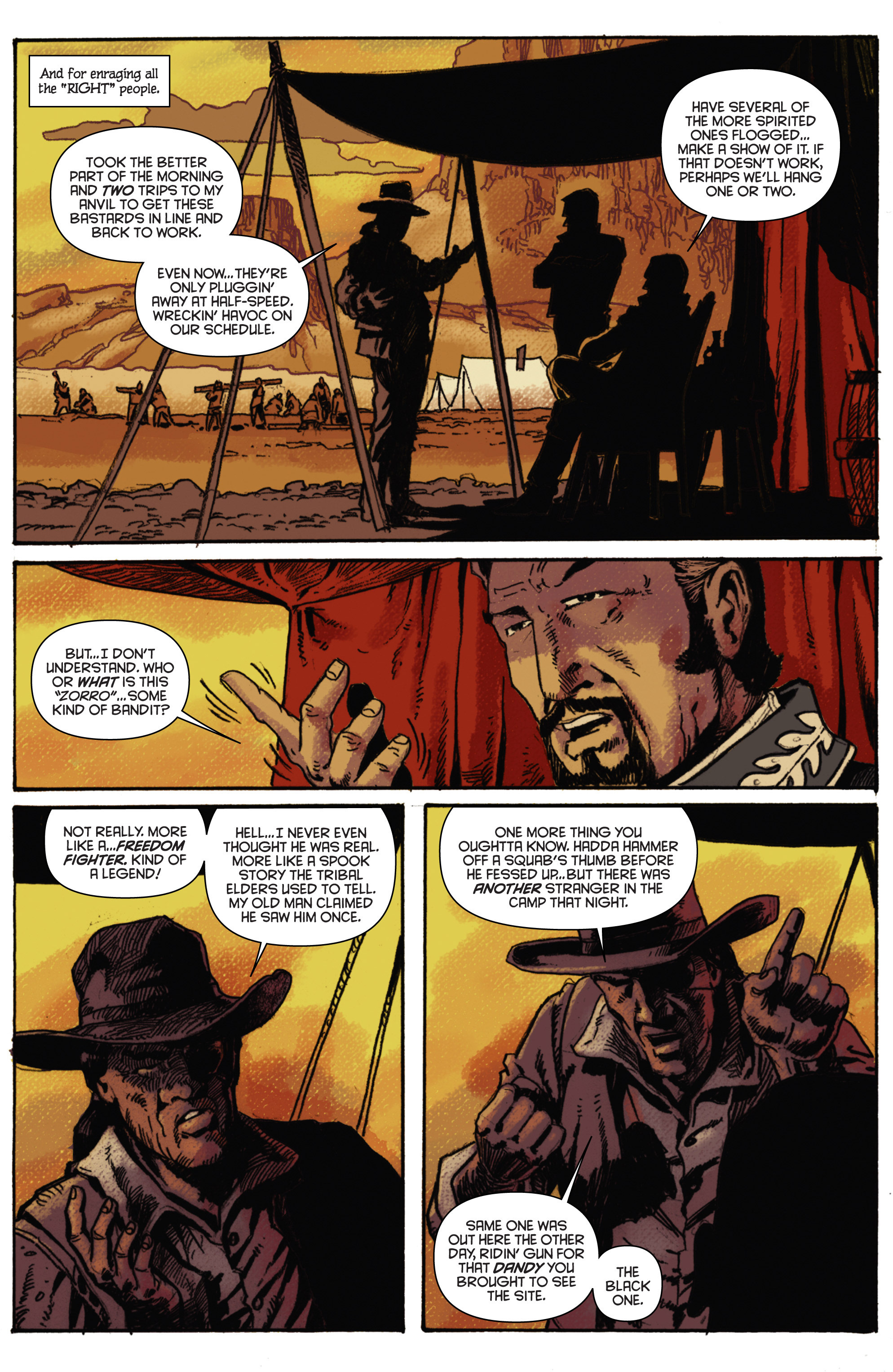 Read online Django/Zorro comic -  Issue #5 - 6