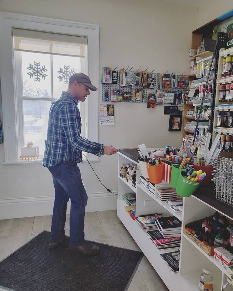 Patti Friday Collingwood Art School and Alexander Art Supplies Ontario