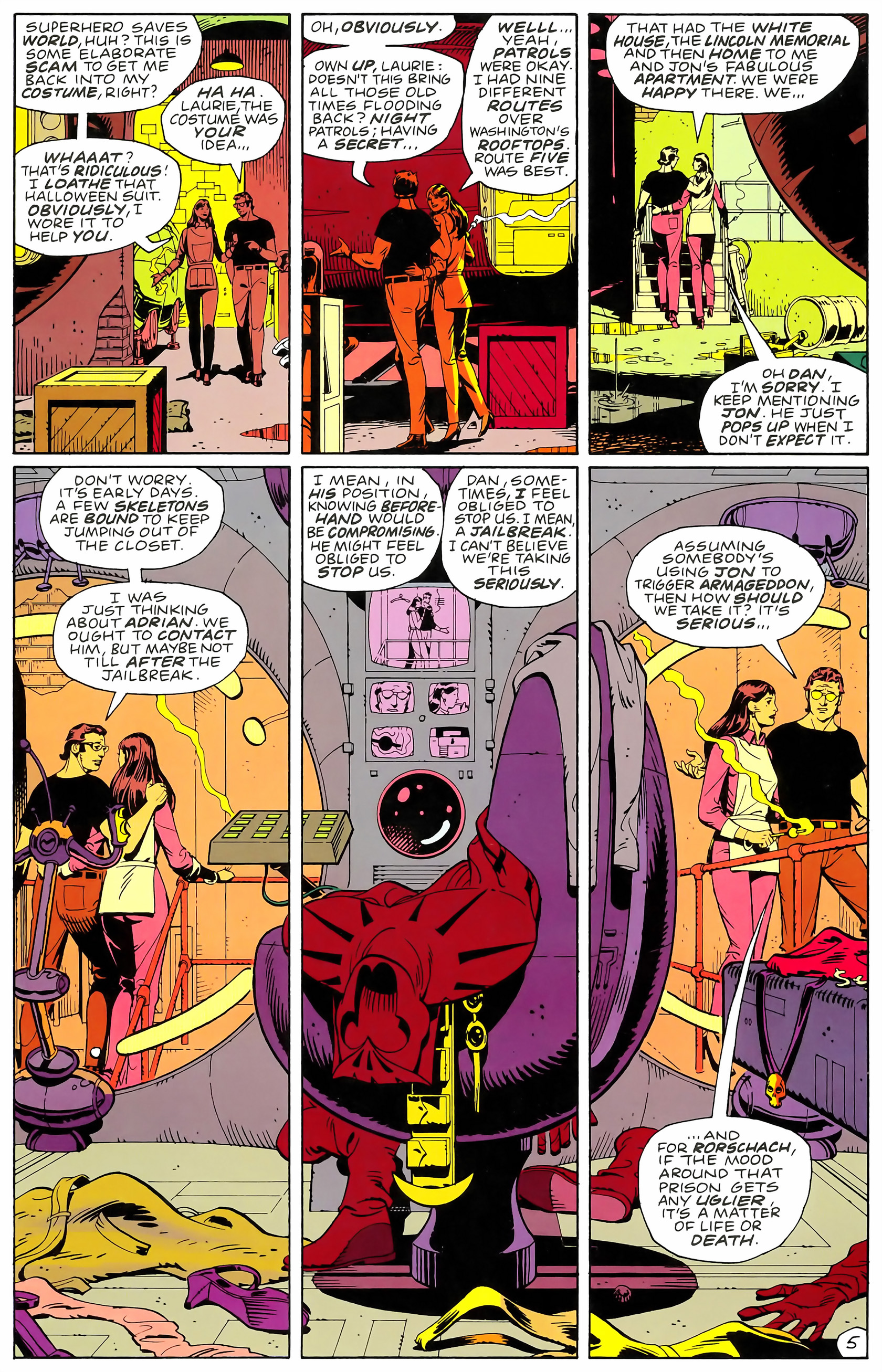 Read online Watchmen comic -  Issue #8 - 7