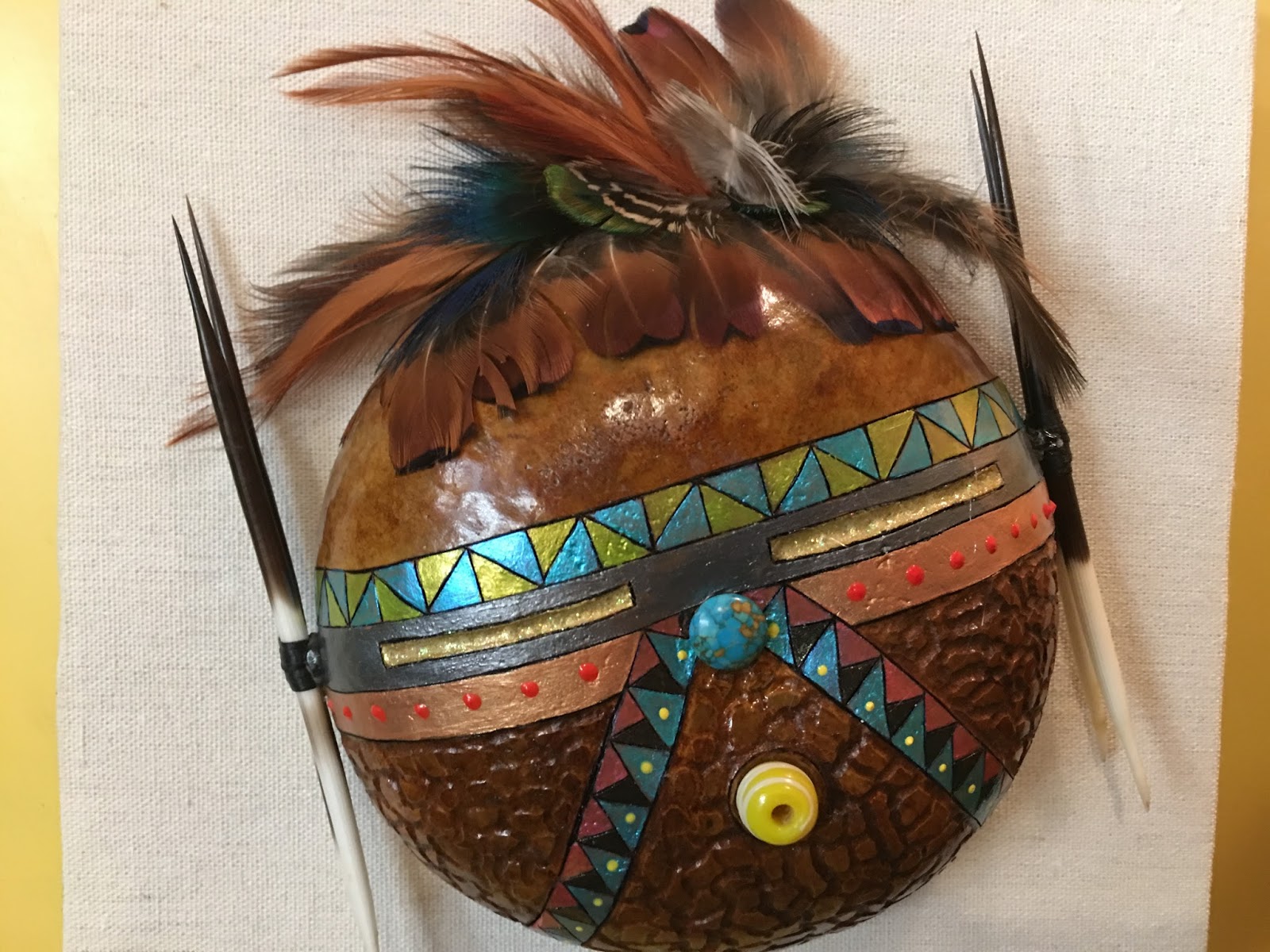 Tiny Tool Time A Native American Mask made with Proxxon Tools and