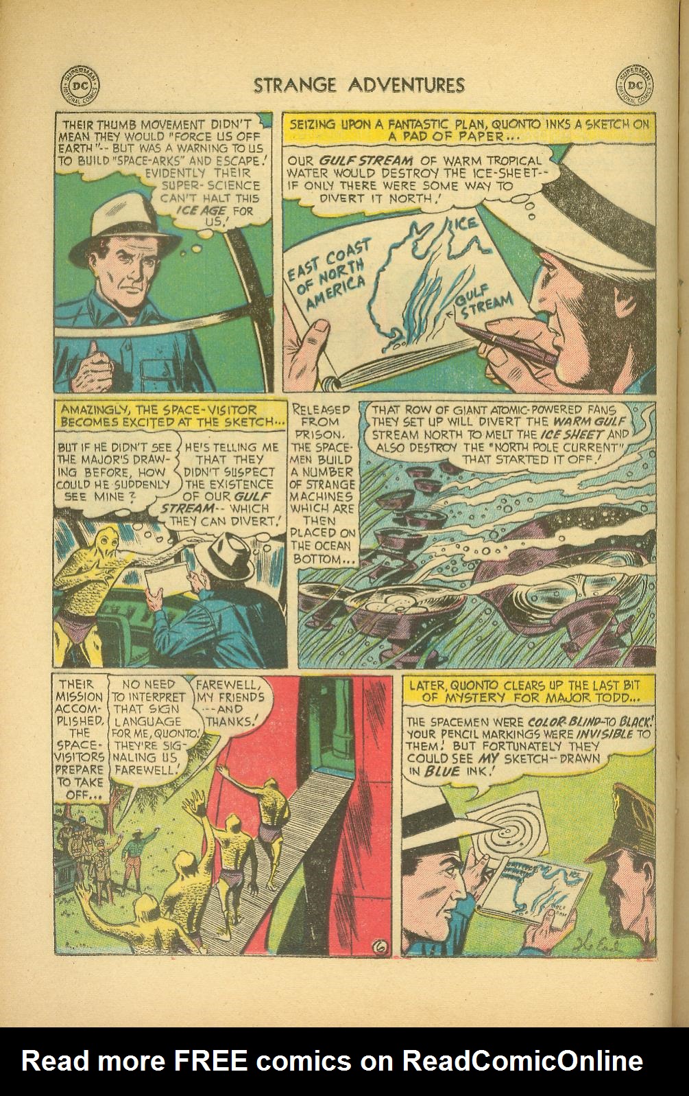 Read online Strange Adventures (1950) comic -  Issue #63 - 16