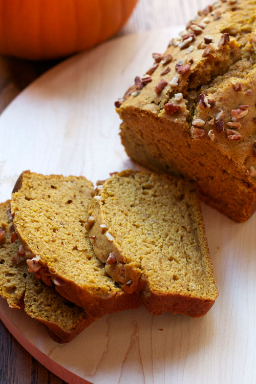 Spiced Pumpkin Bread || A Less Processed Life