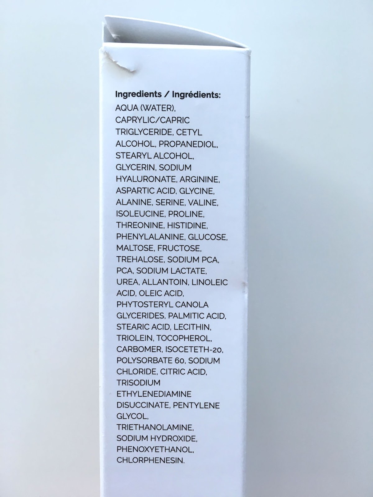 ingredients the ordinary moisturizer