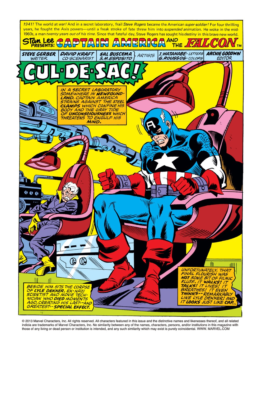 Read online Captain America (1968) comic -  Issue #221 - 2