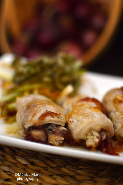 Rollitos De Cebolla Caramelizada
