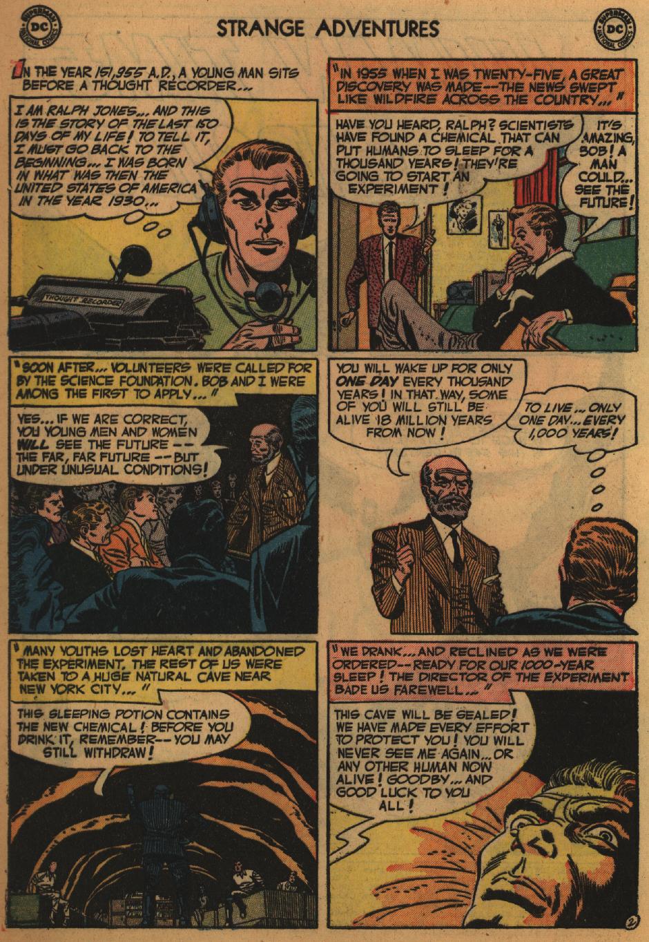 Read online Strange Adventures (1950) comic -  Issue #31 - 4