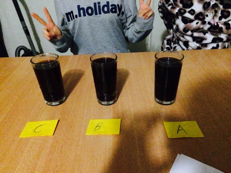 Roelof L.A.B Blind Test(COCA COLA)