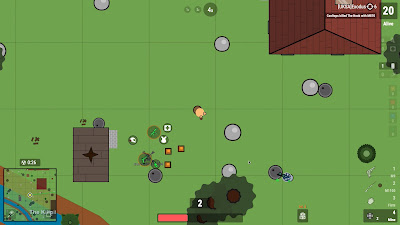Surviv Io 2d Battle Royale Game Screenshot 1