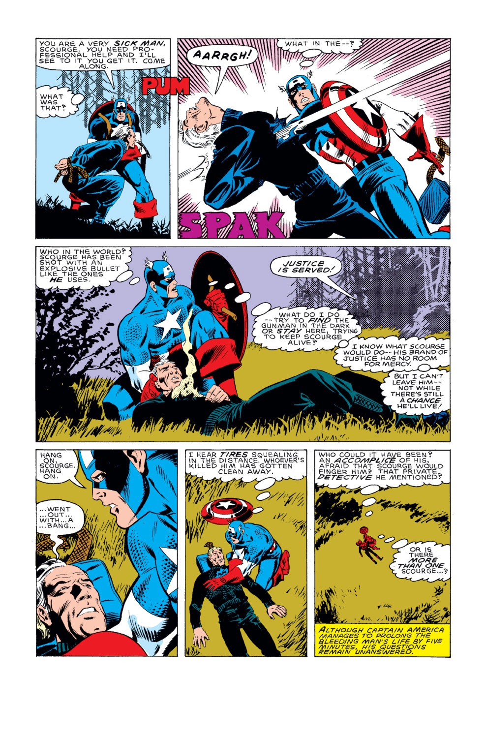 Read online Captain America (1968) comic - Issue #320 - 24