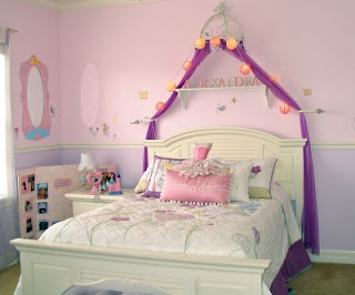 Dormitorios de princesa Disney - Ideas para decorar dormitorios