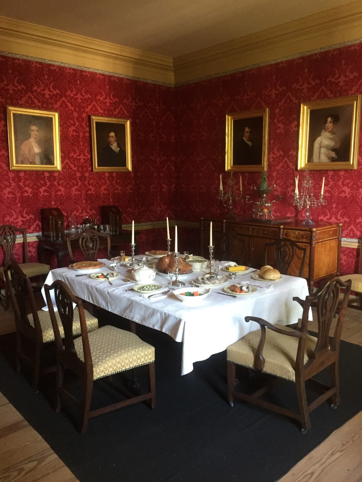 Two Nerdy History Girls Visiting the c1765 Schuyler Mansion in Albany, NY