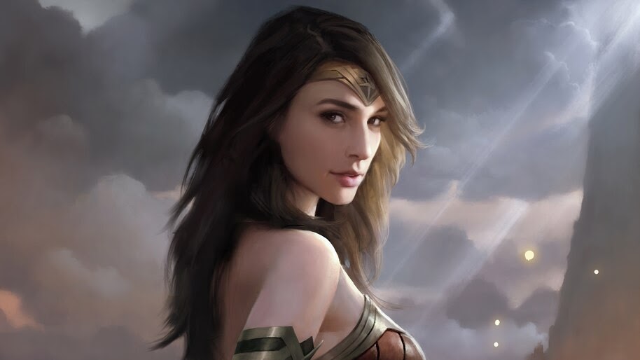 Wonder Woman, DC, Superhero, Art, 4K, #6.1194