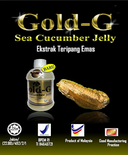 Hasil Penelitian Tentang Jelly Gamat Gold G / Gold Sea Cucumber Jelly Dan Pengakuan Dunia