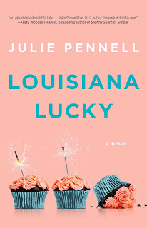 Book Review and GIVEAWAY: Louisiana Lucky, by Julie Pennell {ends 8/4}
