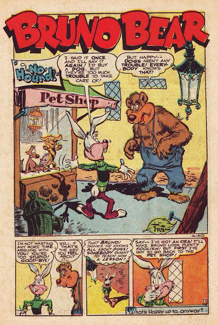 Just Create: Cartoon SNAP: Frazetta Funny Animal Comics - Bruno the Bear  1949