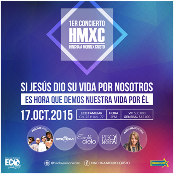 Primer-Concierto-Hincha-a-Morir-X-Cristo-HMXC-Sábado-17-Octubre