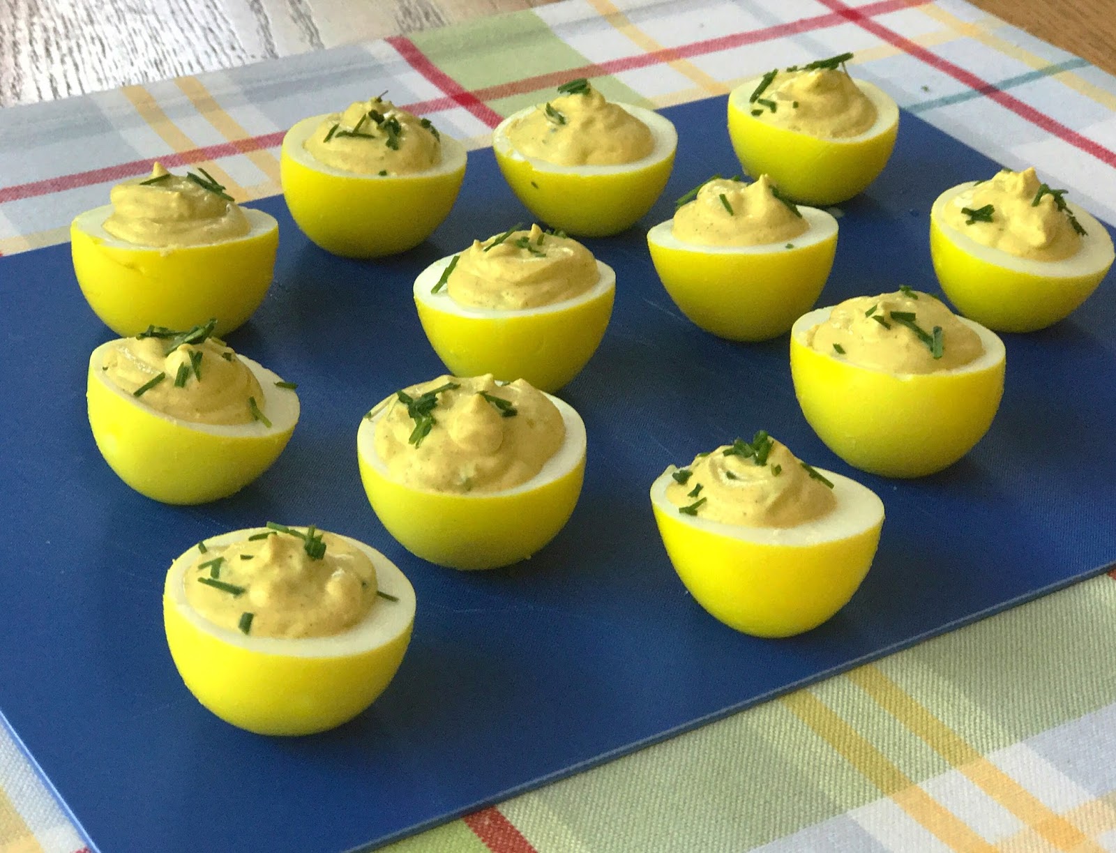 Points In My Life TurmericPickled Deviled Eggs