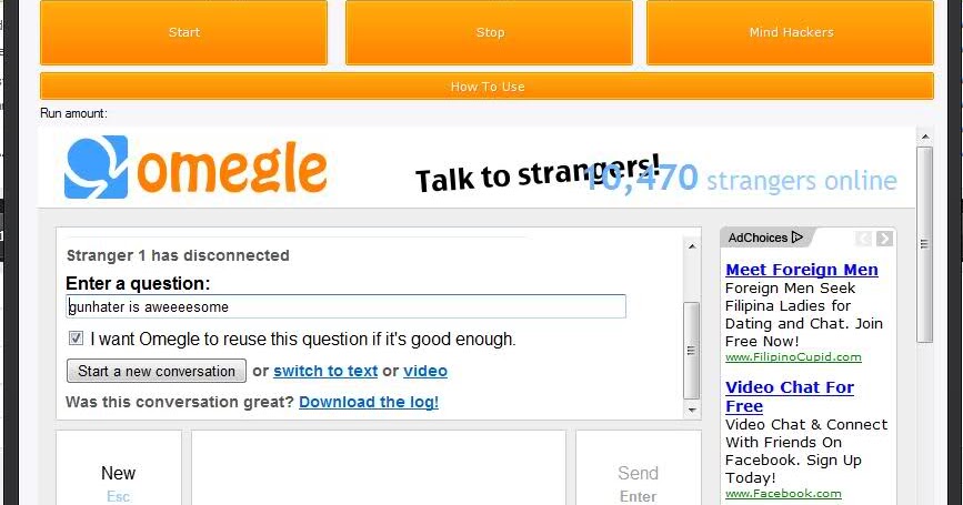 omegle spy bot omegle