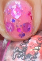 Swatch and review of indie nail polish The Blob from Carpe Noctem Cosmetics