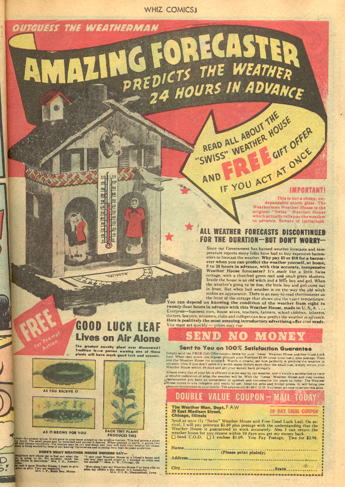 Read online WHIZ Comics comic - Issue #51 - 19