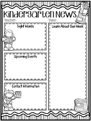 newsletter classroom template editable class teacher pm posted something