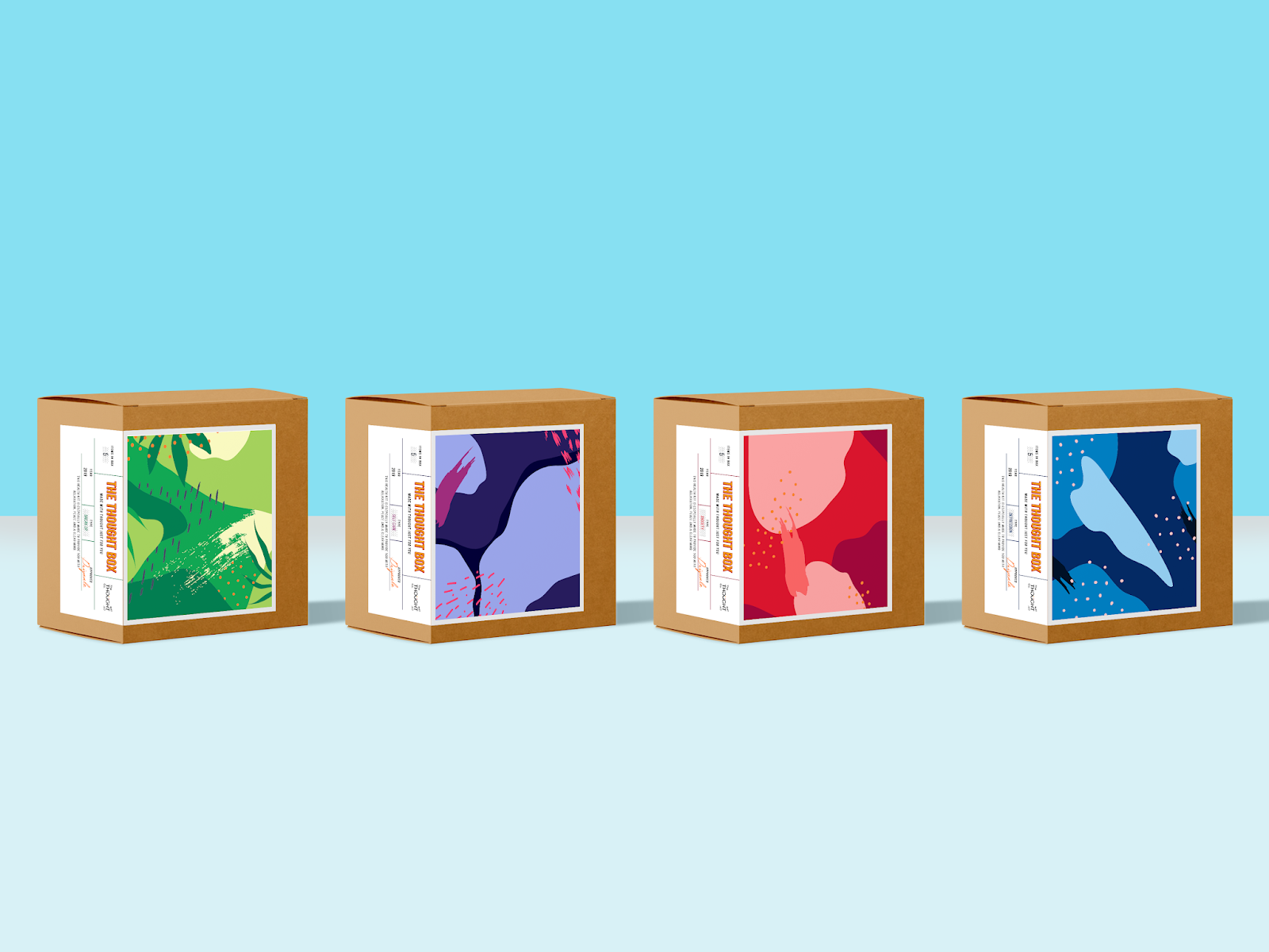 The Thought Box (Mental Health Kits) Packaging Of The World