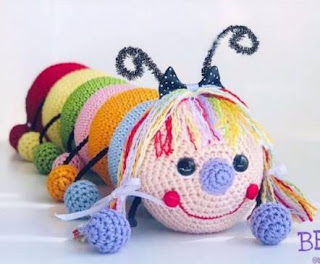 PATRON GRATIS GUSANO AMIGURUMI 38018