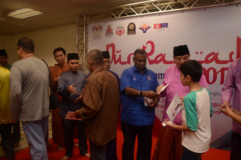 Sumbangan Nur Ramadhan Kementerian Wilayah Persekutuan kepada Golongan Asnaf