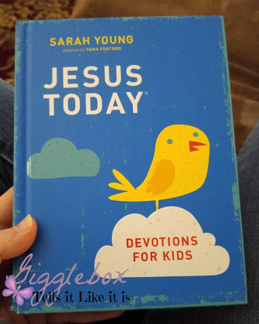a review of Sarah Young's new childrens devotional Jesus Today: Devotions for Kids, children daily devotional review,