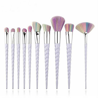 Unicorn Makeup Brush Set - Big Small