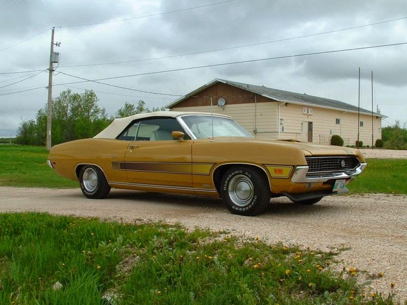 1970 Ford Torino Convertible Phscollectorcarworld One Of 3 939 Made They Re Scarce To Find Today