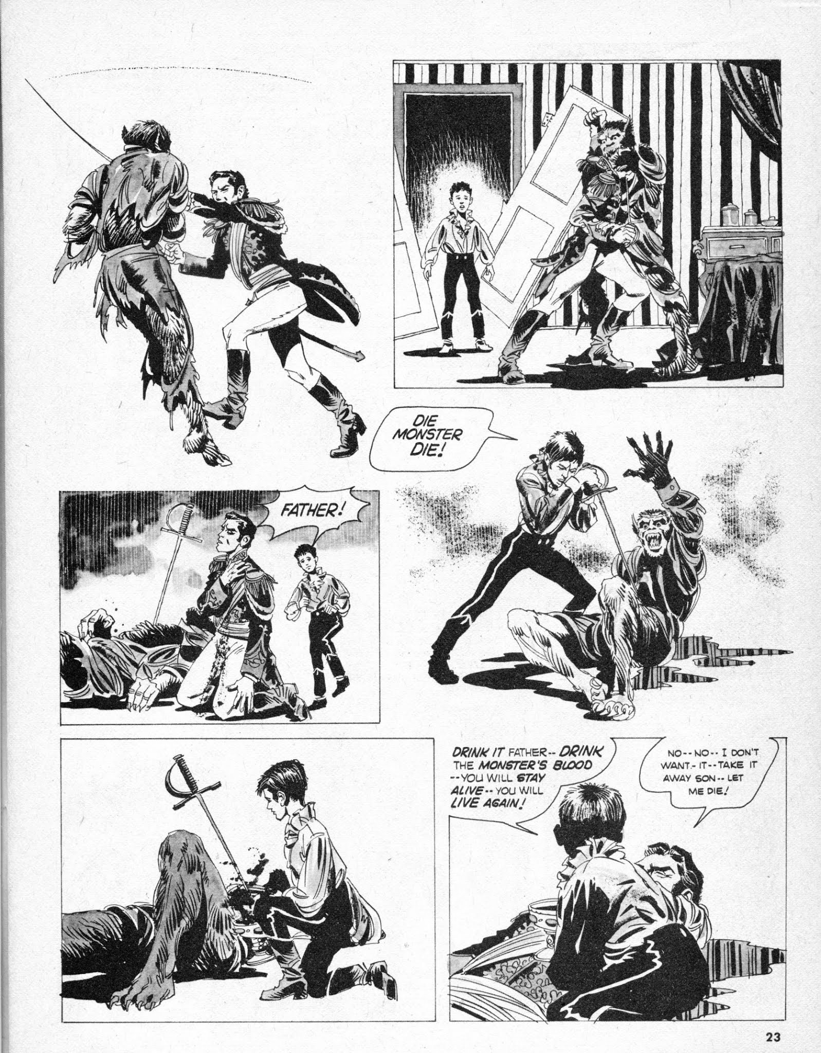 Read online Scream (1973) comic -  Issue #10 - 23