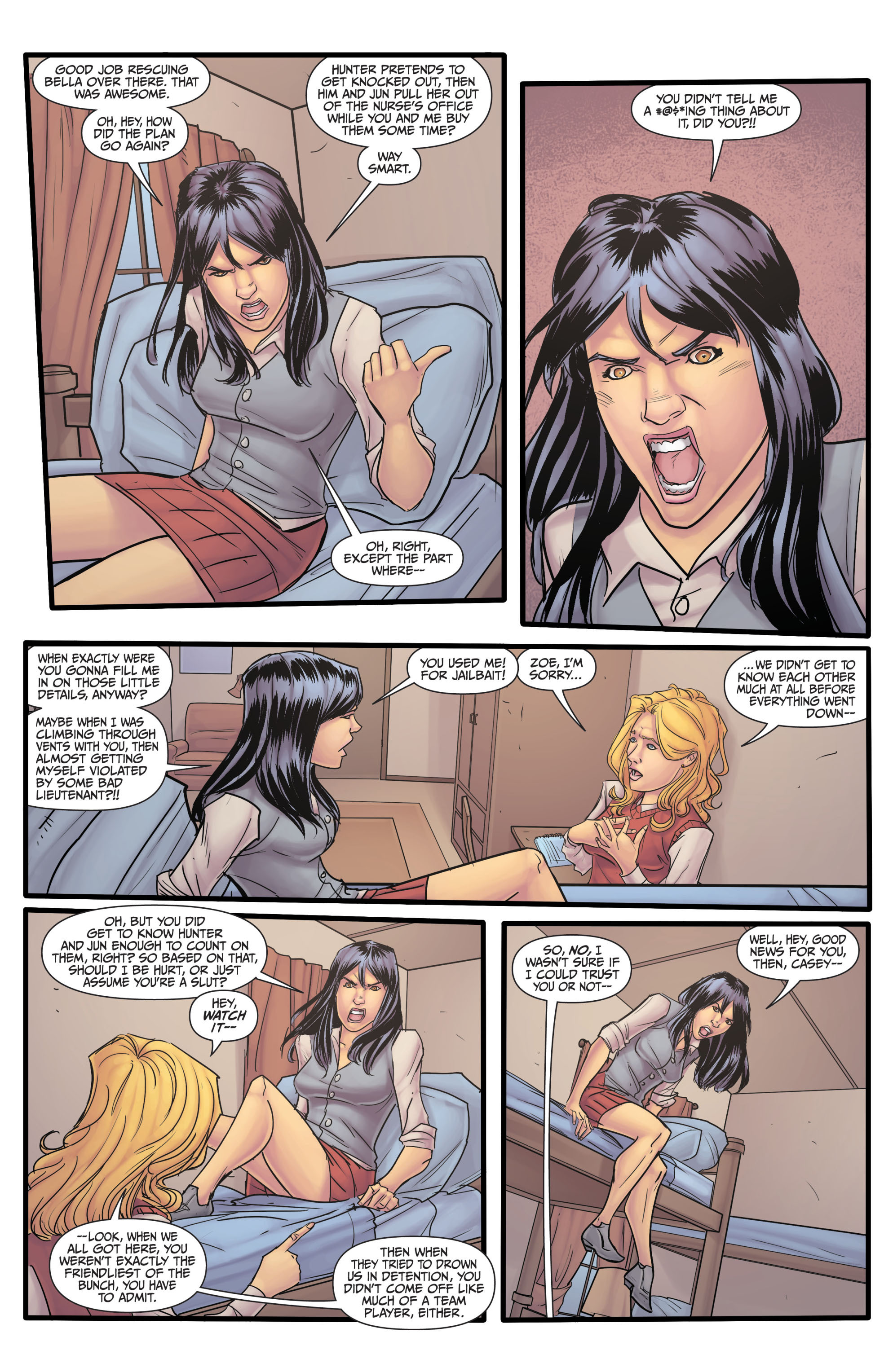 Read online Morning Glories comic -  Issue # _TPB 2 - 11