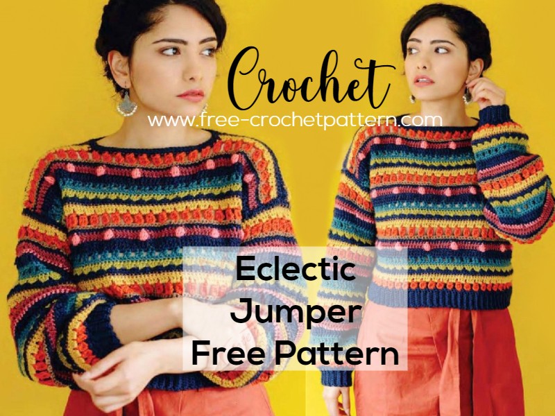 Eclectic jumper pattern Clearance
