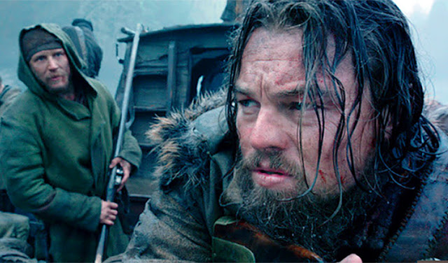 Leonardo DiCaprio y Tom Hardy en una escena de El Renacido (The Revenant)