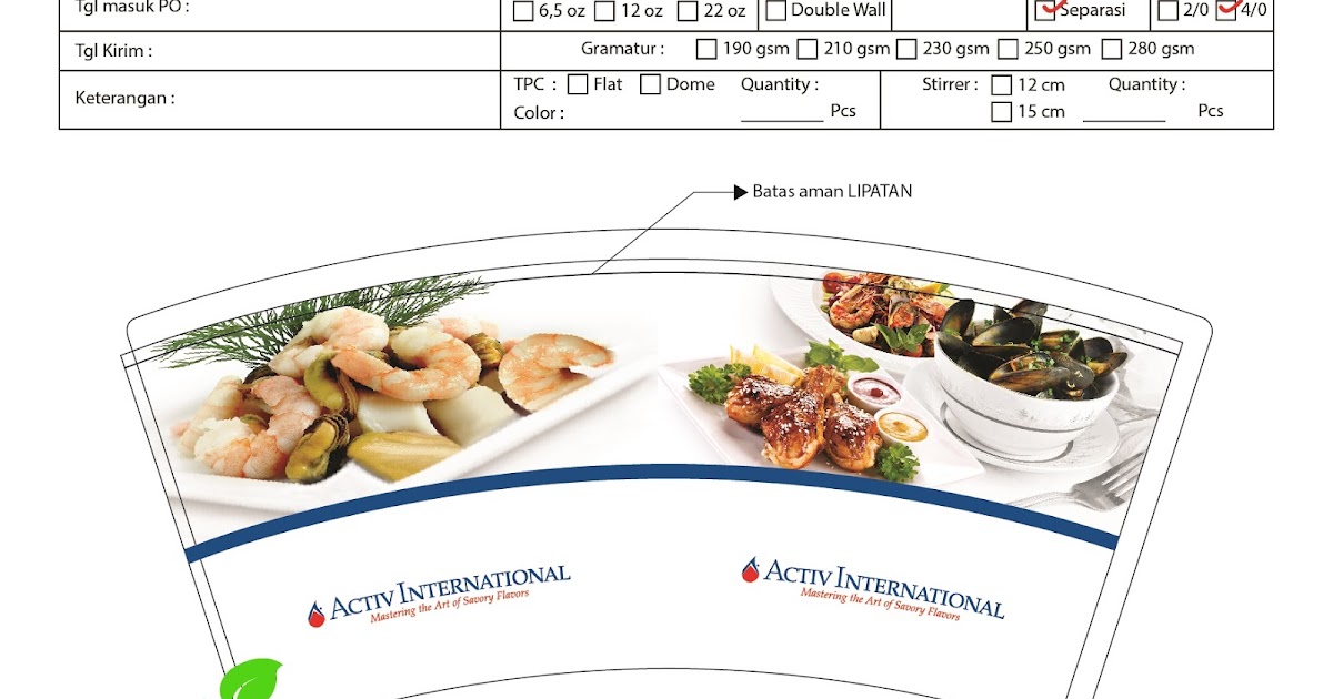 Begini Cara Kami Memberi Pilihan Paper Cup Desain Template / Paper Cup ...