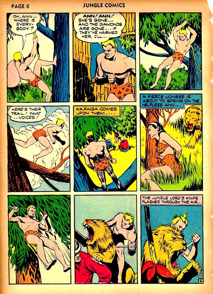 Read online Jungle Comics comic -  Issue #23 - 8