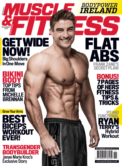 MALE CELEBRITIES 4 fitness Magazine covers featuring shirtless hunks