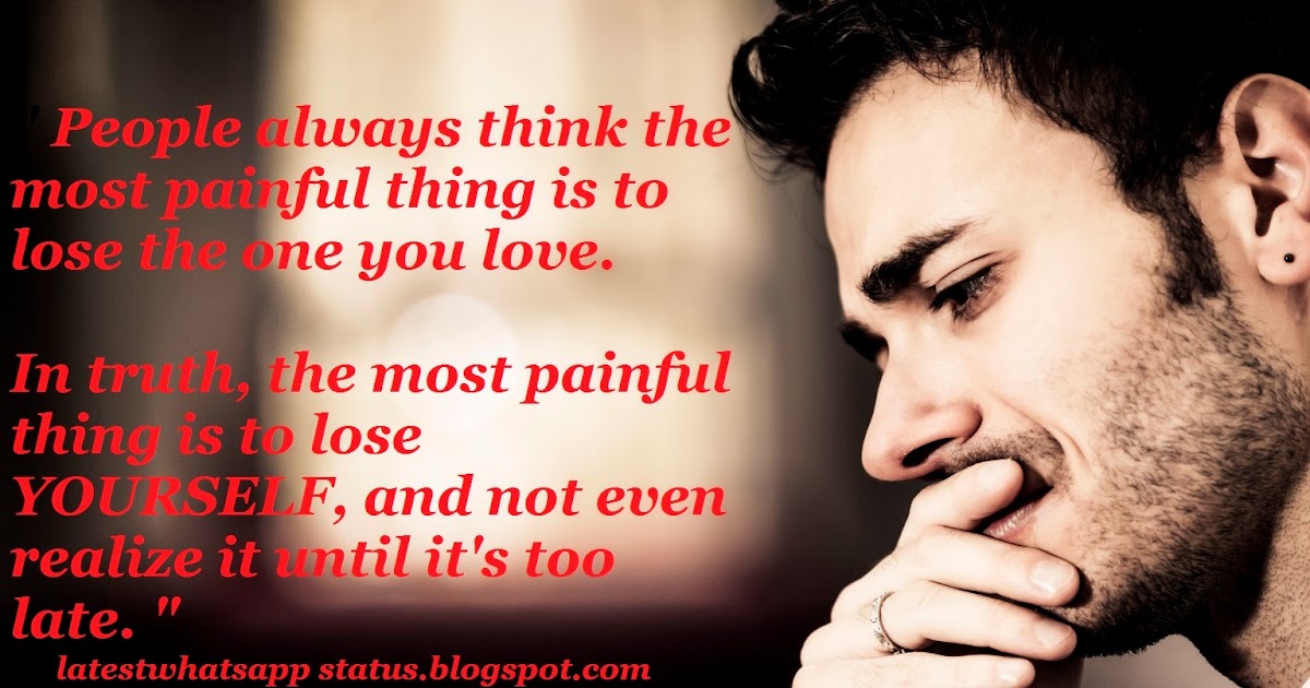 After Break Up WhatsApp status ( Bad Love Life ) Whatsapp Status Quotes