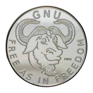 Imagen de monedas de Linux