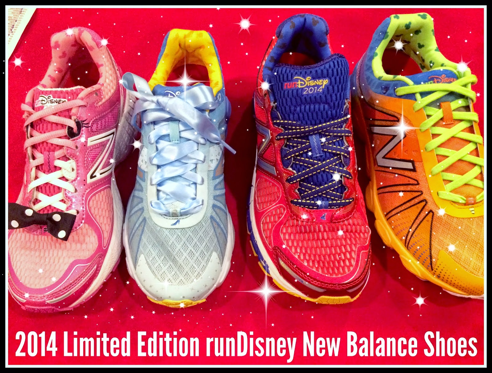 Disney Sisters New Balance 2014 runDisney Shoes Up Close DisneySMMoms