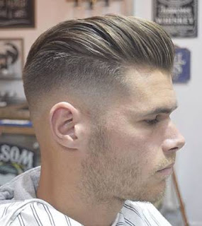 High Fade + Slicked Back Hair Model Rambut Pendek Pria Terpopuler Rekomendasi Barber Shop Ternama
