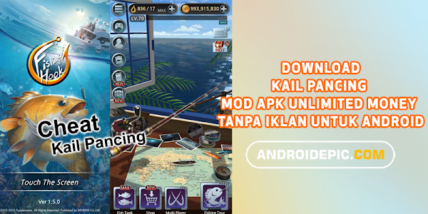 Download Kail Pancing Mod Apk Unlimited Money Terbaru