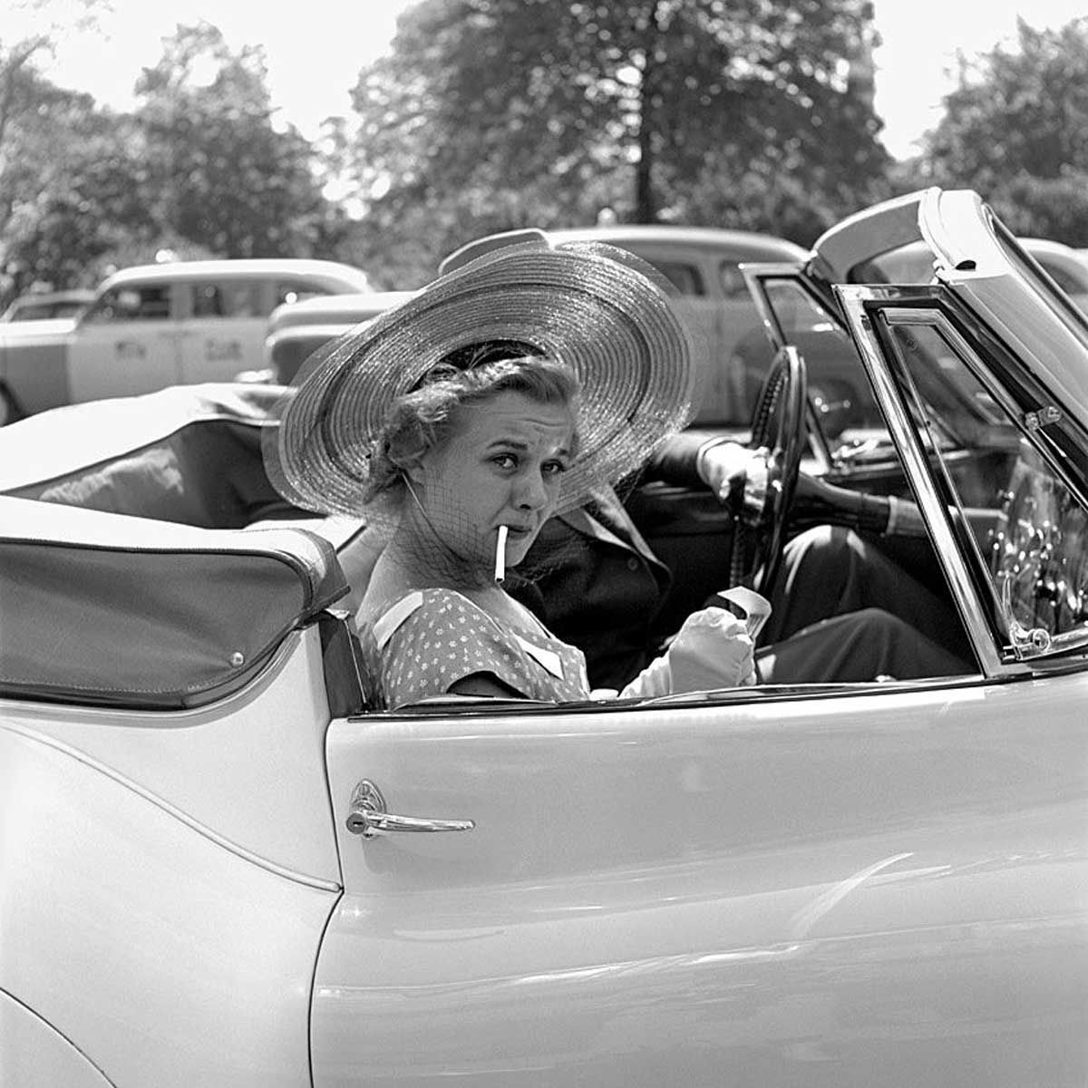 Photographs of People in Their Cars Taken by Vivian Maier in the 1950s