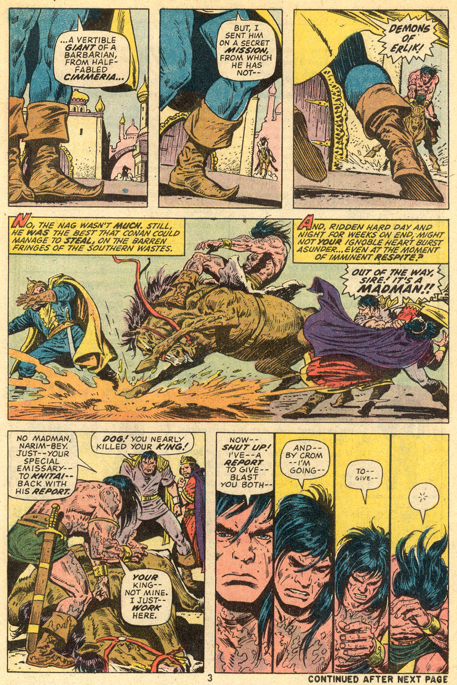 Read online Conan the Barbarian (1970) comic -  Issue #36 - 4